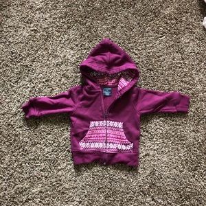 Cherokee zip up sweatshirt hoodie